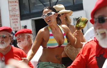 Hemingway Days 2008 photo - Duval Street, Key West